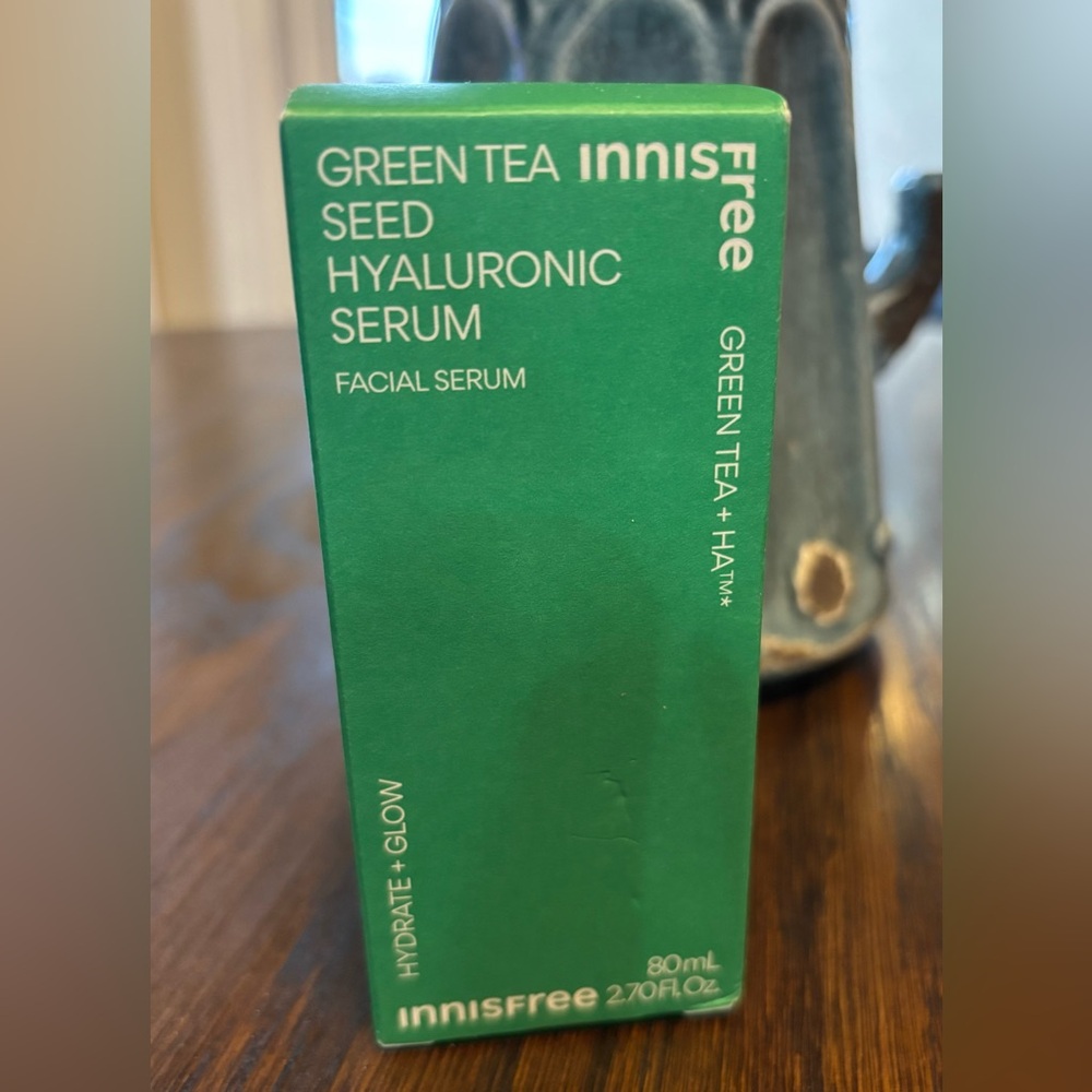 Innisfree Green Tea Seed Hyaluronic Facial Serum - Green